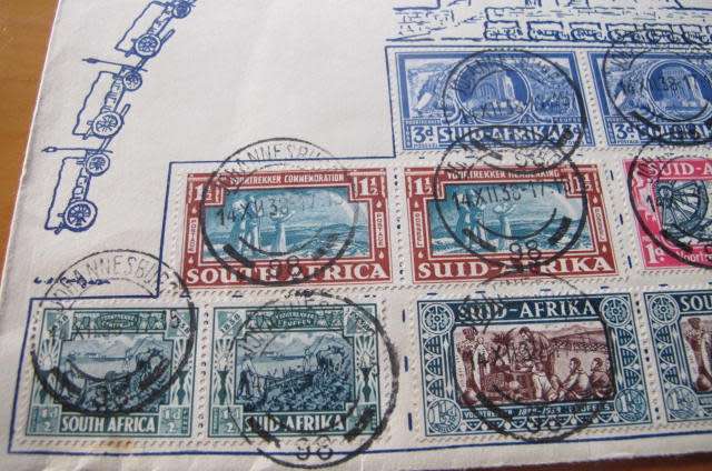 South Africa - Voortrekker Monument F.D.C. Dated 14 December 1938